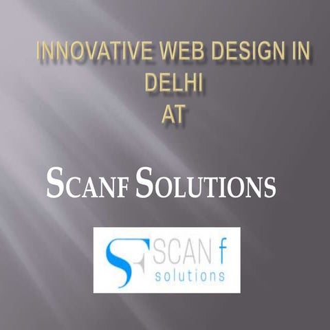 Innovative web design in Delhi