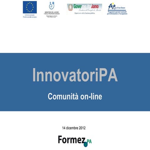 Innovatori pa webinar141212