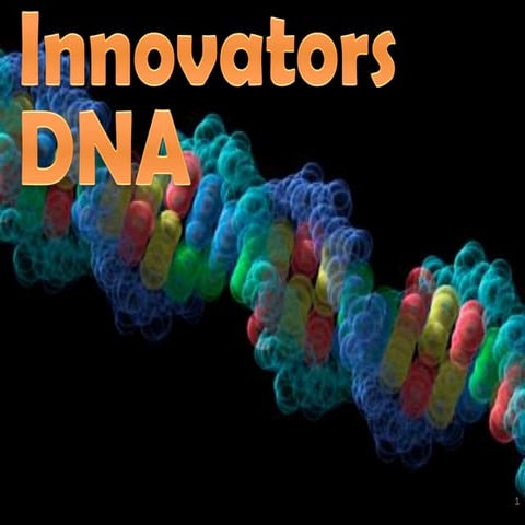 Innovators DNA - CoreNet Global Webinar