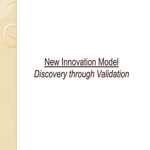 Translational Research - New Innovation Model