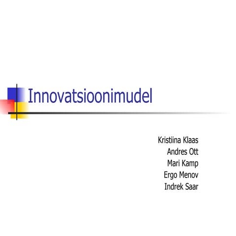 Innovatsioonimudel