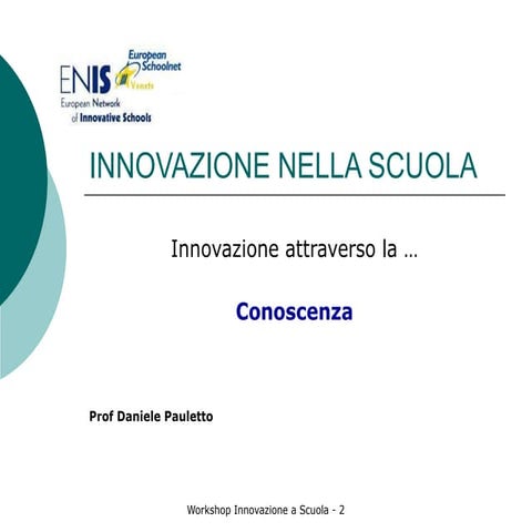 Innovazione a Scuola