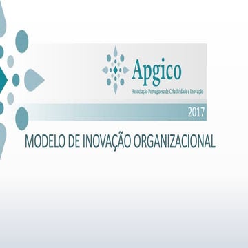MODELO DE INOVAÇÃO ORGANIZACIONAL