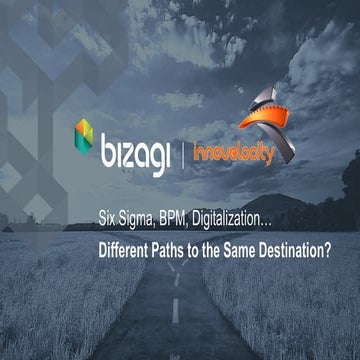 Six Sigma, BPM, Digitalization - Different paths to the same destination?