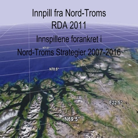 Innspill nord troms regionråd 17. februar 2011