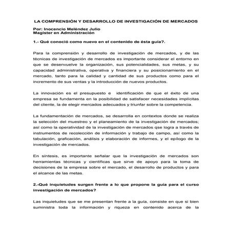 Inocencio meléndez julio. idujuridico. la comprensión y desarrollo de inves...