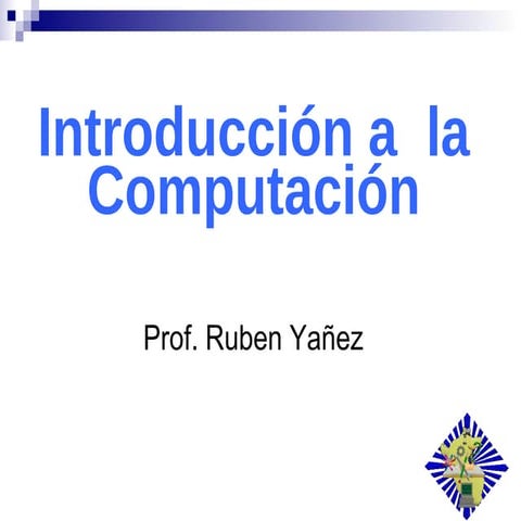 Introducción a la computación | PDF