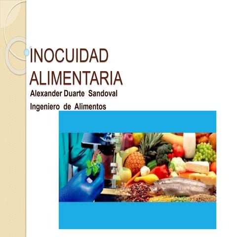 Inocuidad alimentaria | PPTX