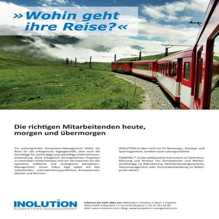 Inolution Inserat Zug