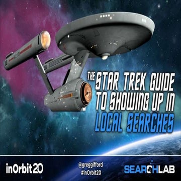 The Star Trek Guide to Showing Up in Local Searches