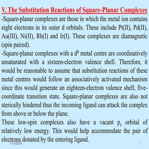 Routeto inorganic reaction mechanism.ppt