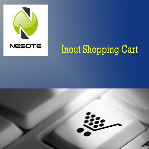 Inout shopping cart (gimmy presentation)