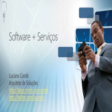 Innovation Days 2009 - Inovação e Software+Services