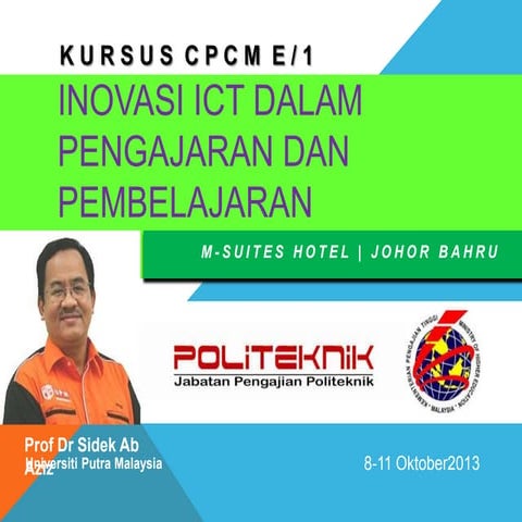 Inovasi ICT dalam Pengajaran Pembelajaran