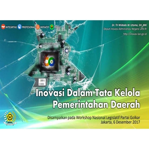 Inovasi Dalam Tata Kelola Pemerintahan Daerah | PDF