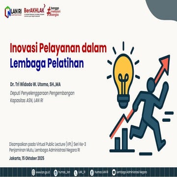 Inovasi Pelayanan dalam Lembaga Pelatihan