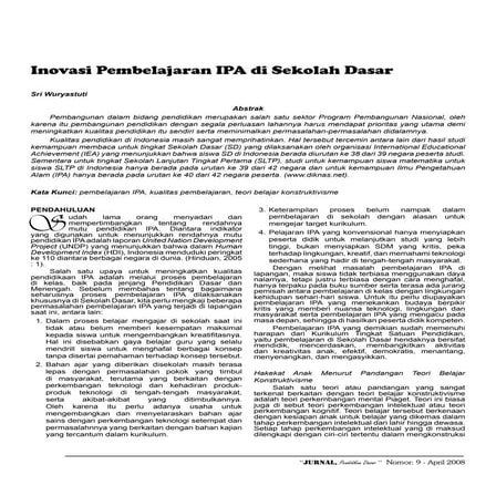 Inovasi pembelajaran ipa_di_sekolah_dasar