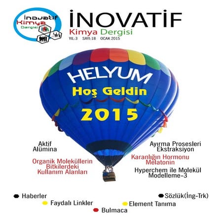 İnovatif Kimya Dergisi Sayı-18