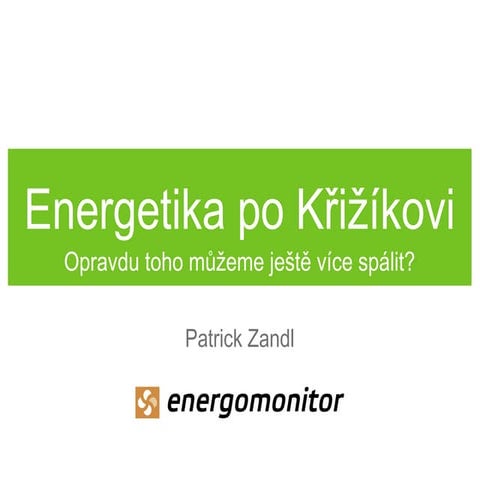 Inovativní energetika
