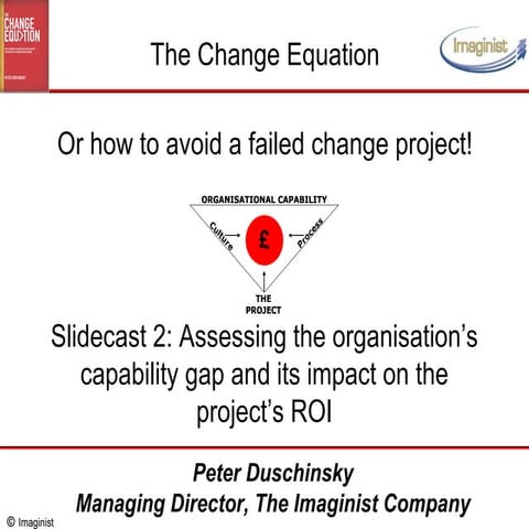 INPACT 2: How to avoid a failed project - Slidecast 2: Organisation’s capability