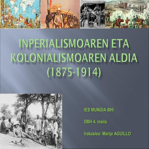 Inperialismoaren eta kolonialismoaren aldia