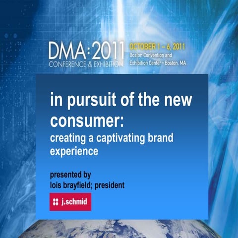 In Pursuit of the New Consumer Creating a Captivating Brand Experience