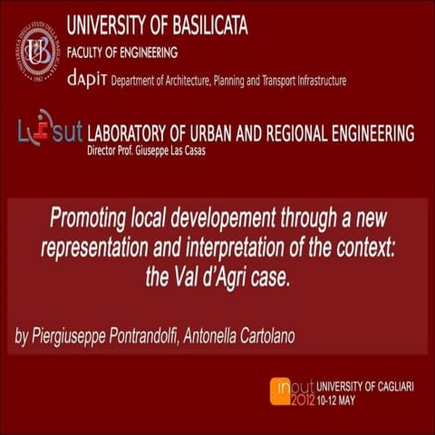 Pontrandolfi & Cartolano - Input 2012