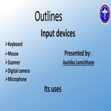 Input device pp.pptx