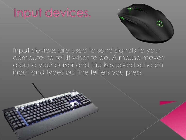 Input devices