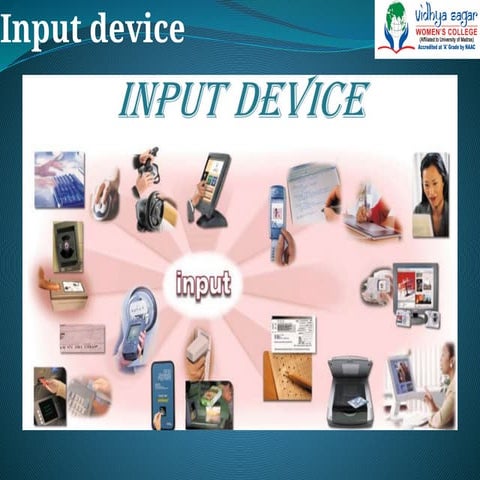 Input Devices for computer graphics Comp