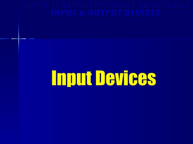 Inputoutputdevice