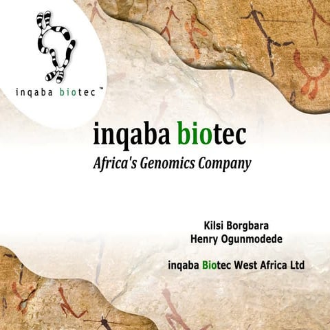 Inqaba biotech presentation
