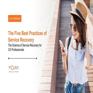 inQuba: The Five Best Practices of Service Recovery
