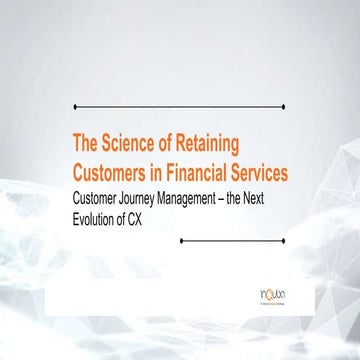 inQuba: The Science of Retaining Customers in Financial Services [US Webinar] 