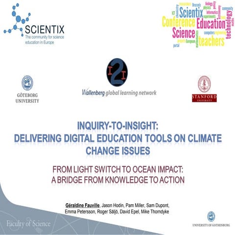 G. Fauville: Inquiry to-Insight