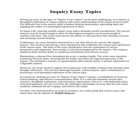 Example Of A Dbq Essay. University of North Carolina School of the Arts ...