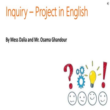 Inquiry ibl project