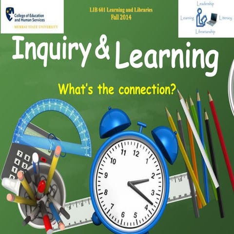 Inquiry and Learning:  What's the Connection?