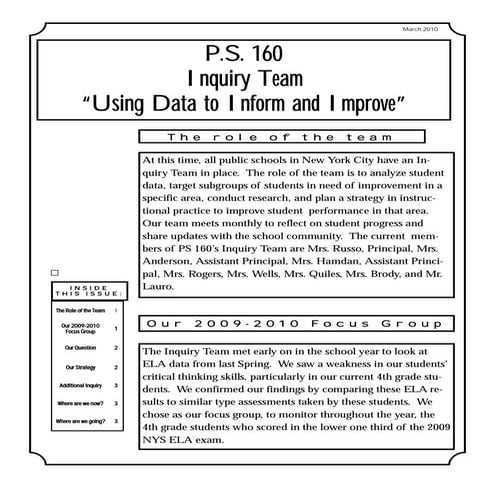 Inquiry teamnewsletter1