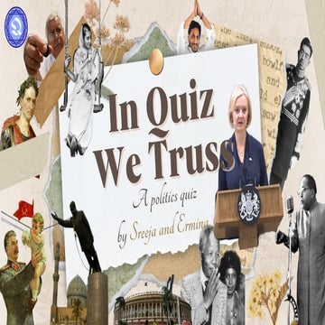 In Quiz We Truss- A Politics Quiz (Intra)