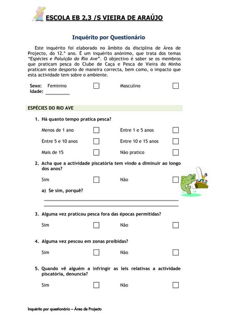 Inquérito por questionário