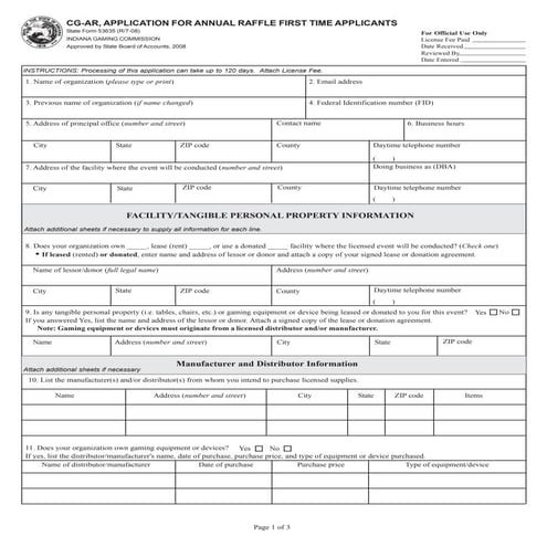 Indiana Raffel New App