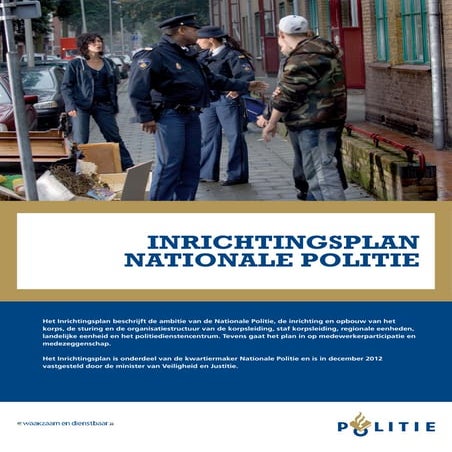 Inrichtingsplan Nationale Politie