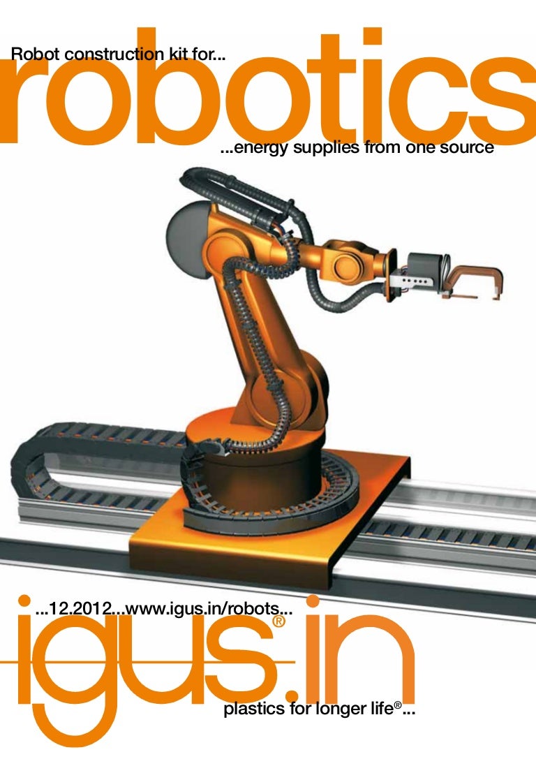 igus Robot Construction Kit for Energy Supplies