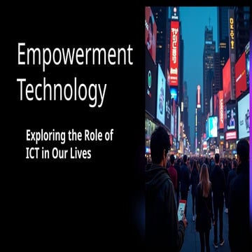 The importance of ICT in our daily life | PDF