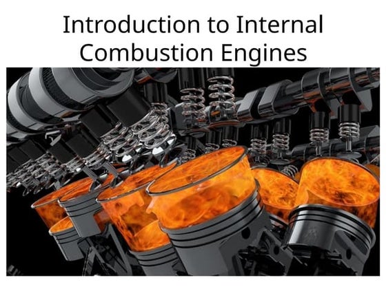 Unit1  Inroduction to Internal Combustion Engines