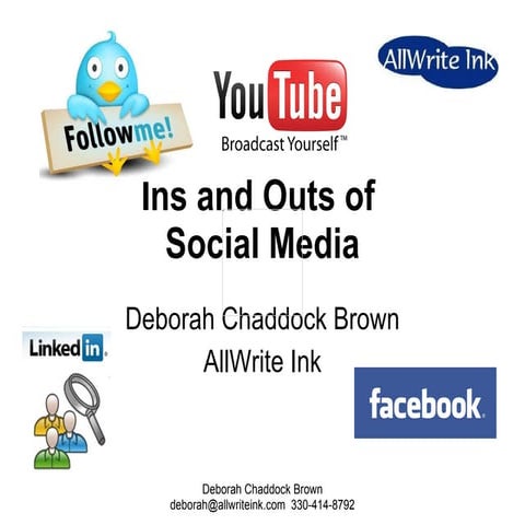 Ins and outs of social media general