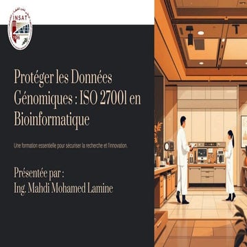 Protéger les Données Génomiques : ISO 27001 en Bioinformatique