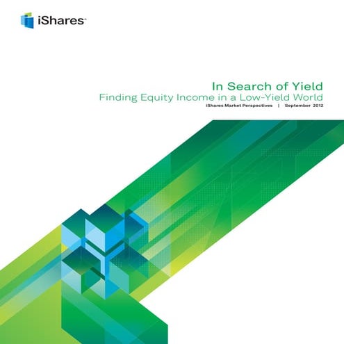 In search of yield market perspectives september 2012