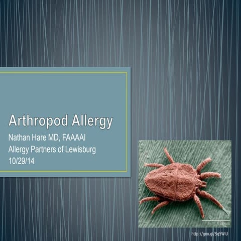 Arthropod Allergy 